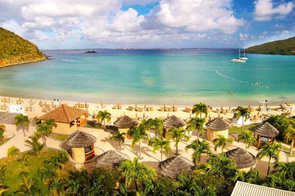 Le Palmier Bleu, Cocon Tropical, Plage & Piscine Anse Marcel Buitenkant foto